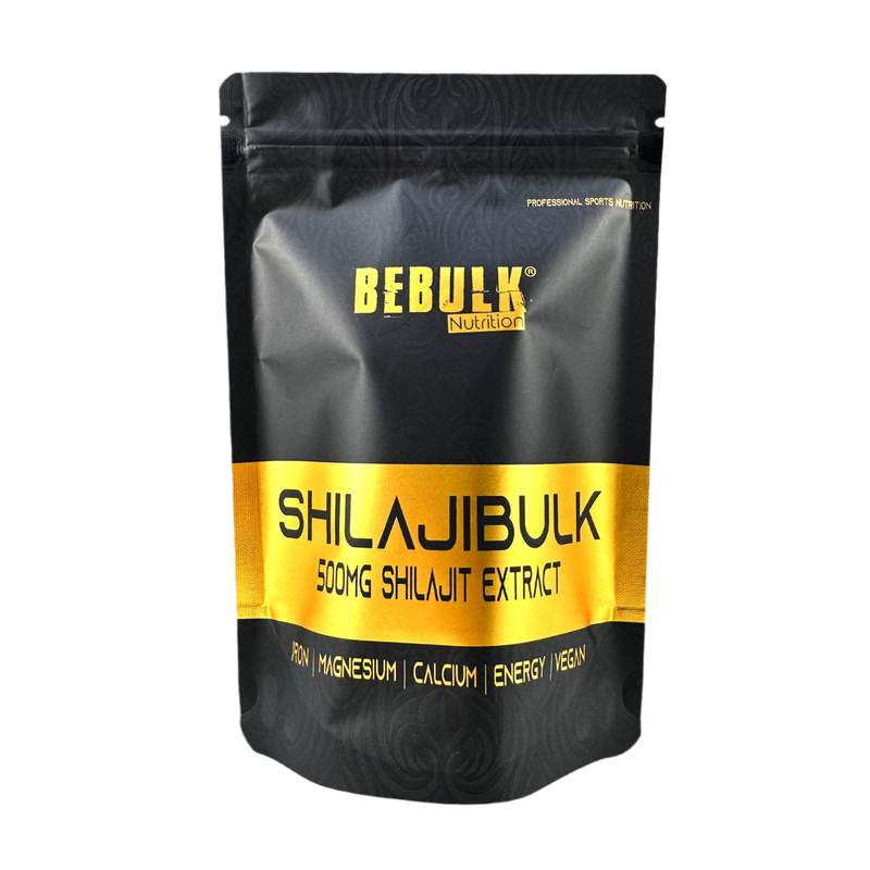 ShilajiBulk – Shilajit 500 mg – Vegan – BeBulk Nutrition 