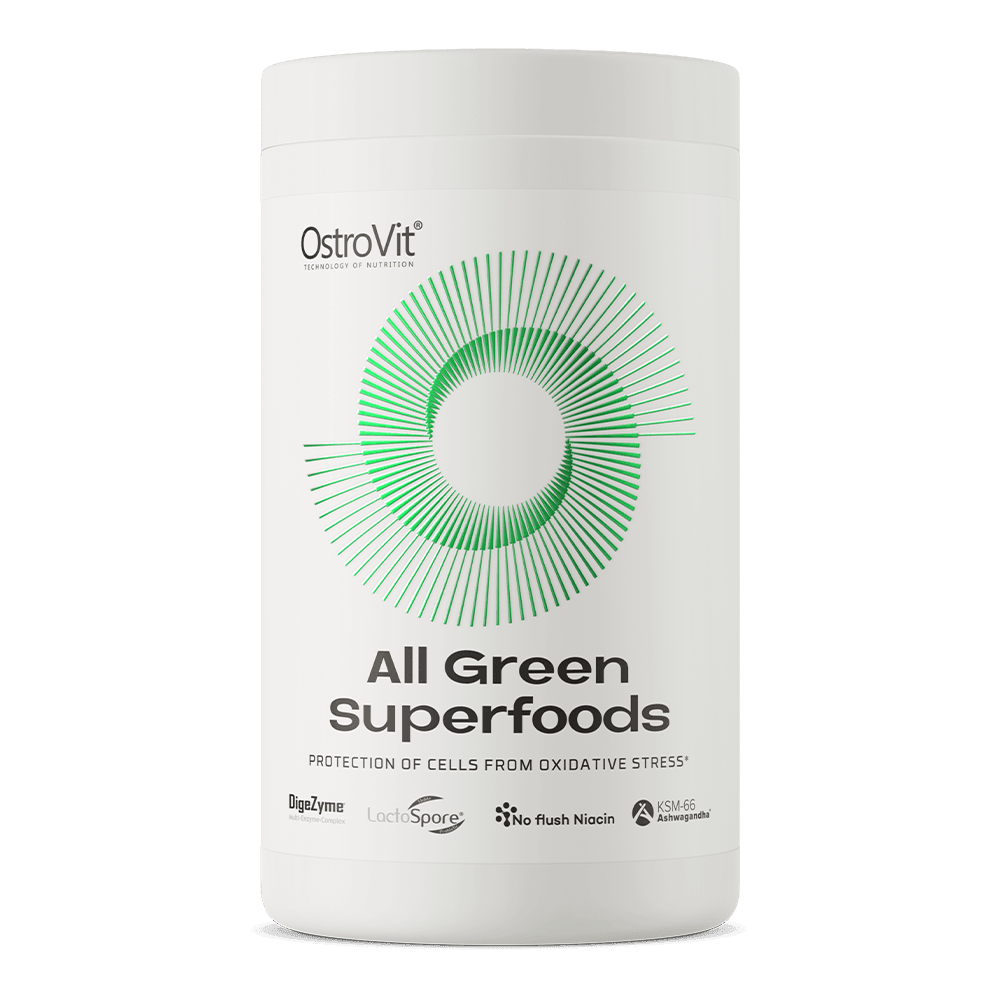 12 x OstroVit All Green Superfoods 345 g natuurlijk