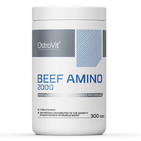 12 x OstroVit Beef Amino 2000 300 tabletten