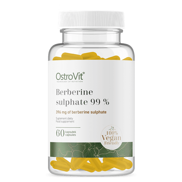 12 x OstroVit Berberinesulfaat 99% VEGE 60 Capsules