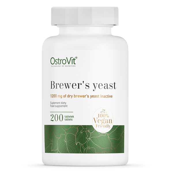 12 x OstroVit Brewer's Yeast 200 tabbletten