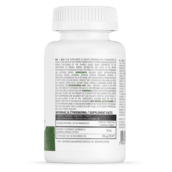 12 x OstroVit KELP 250 tabletten