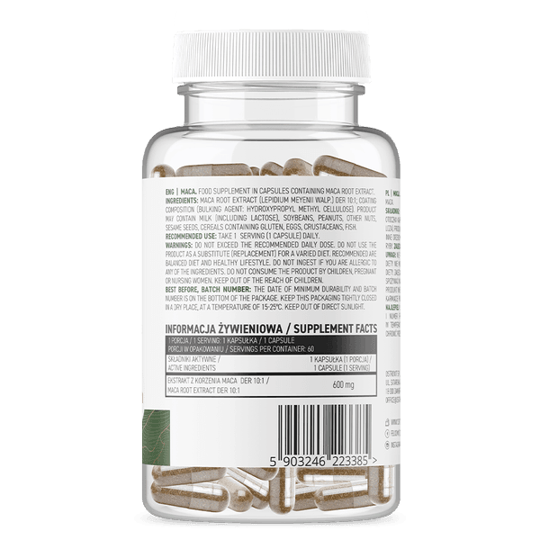 36 x OstroVit Maca VEGE 60 capsules