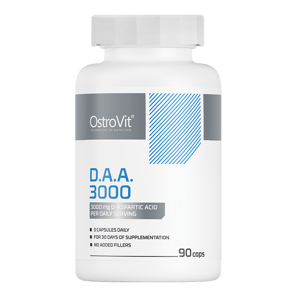 9 x OstroVit D.A.A 3000mg - 90 Capsules