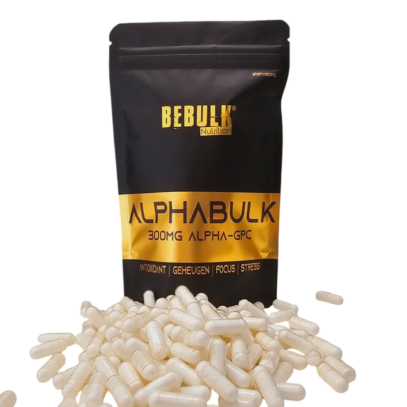 AlphaBulk - Alpha-GPC 300mg - Vegan - BeBulk Nutrition