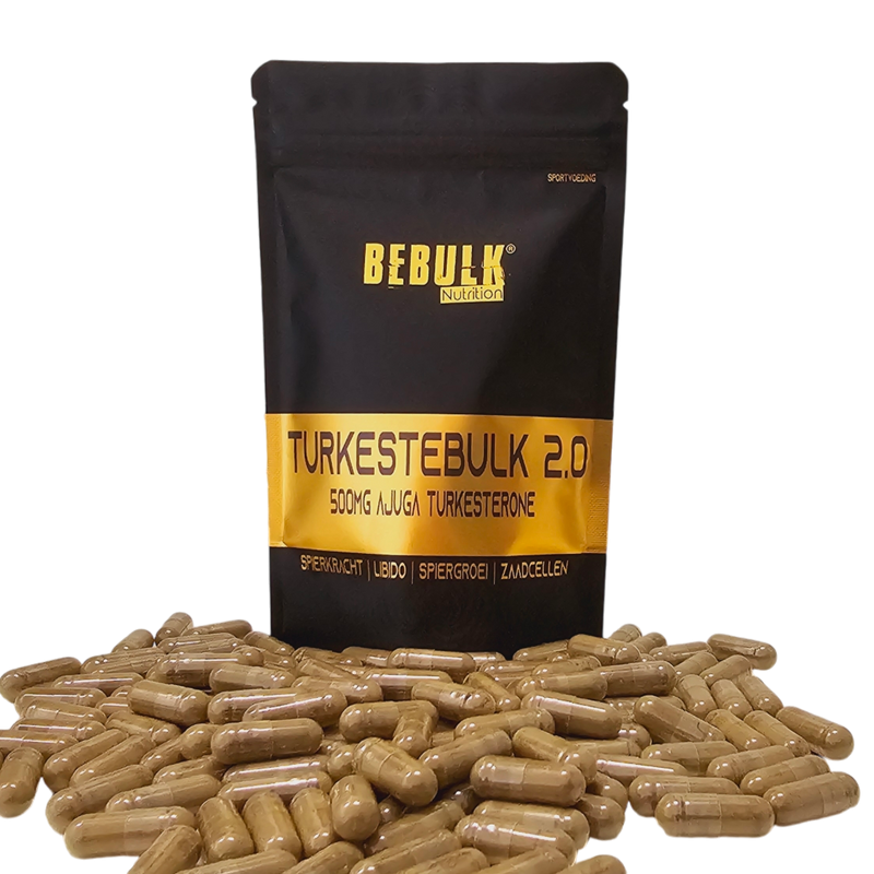 TurkesteBulk 5.0 - Turkestérone 100mg 50% - BeBulk Nutrition 