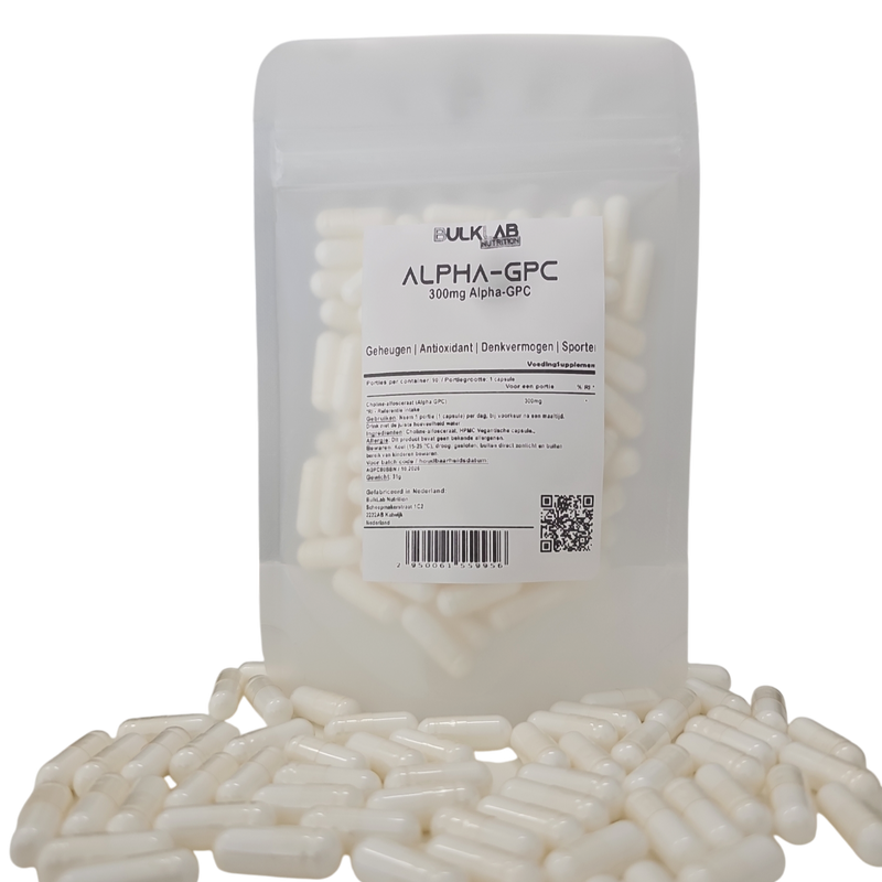 BulkLab Nutrition – Alpha-GPC 300 mg – Vegan 