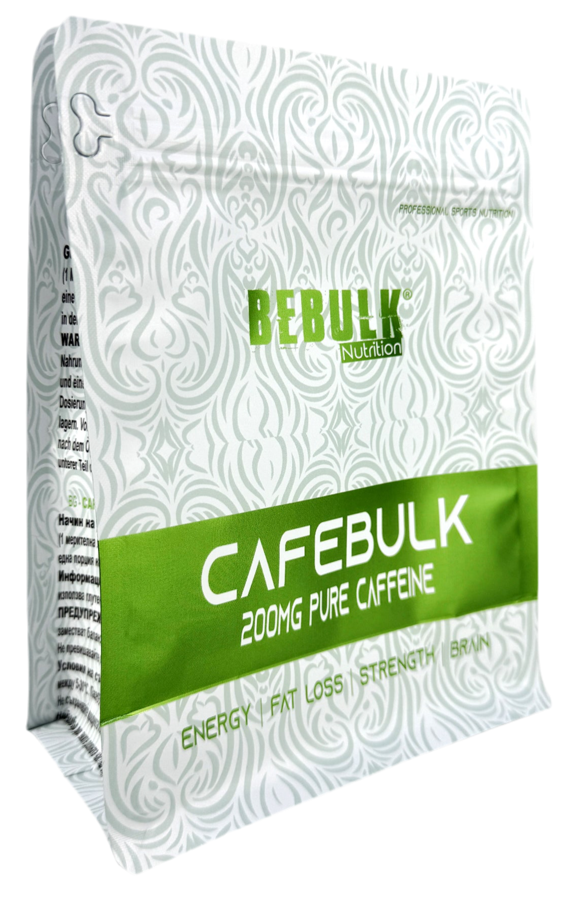 Cafebulk - Caffeine Poeder - BeBulk Nutrition