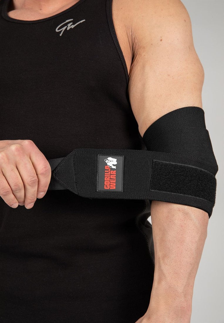 Elbow Wraps - Black - Gorilla Wear