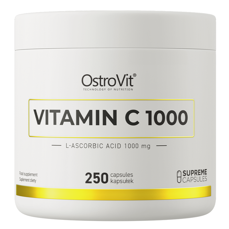 Vitamin C 1000mg - 250 Capsules - OstroVit