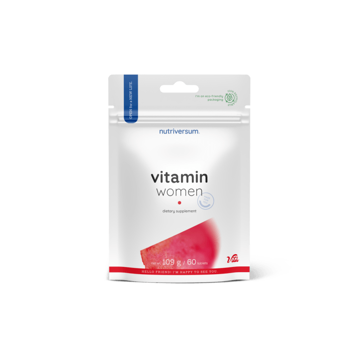 Nutriversum - Multi Vitamine Dames- 60 Tabletten