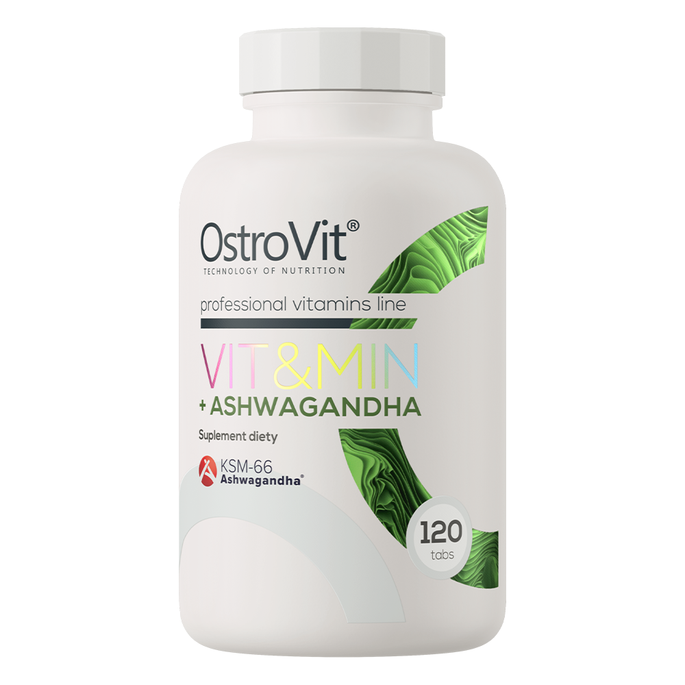 OstroVit VIT&MIN + Ashwagandha KSM 120 tablets