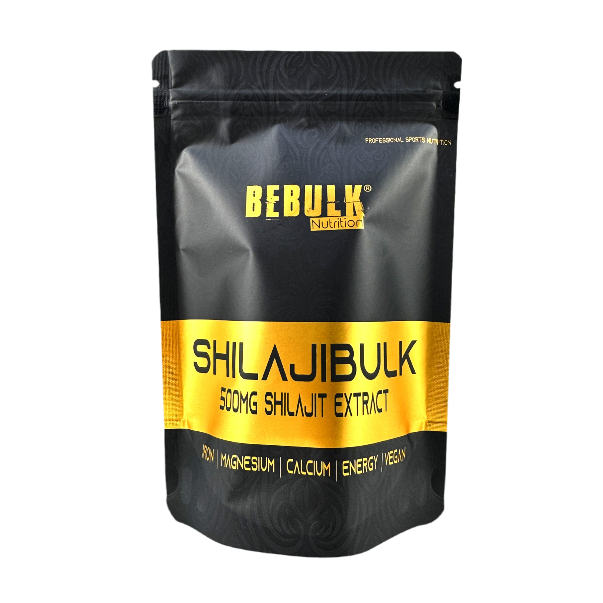 ShilajiBulk - Shilajit 500mg - Vegan - BeBulk Nutrition