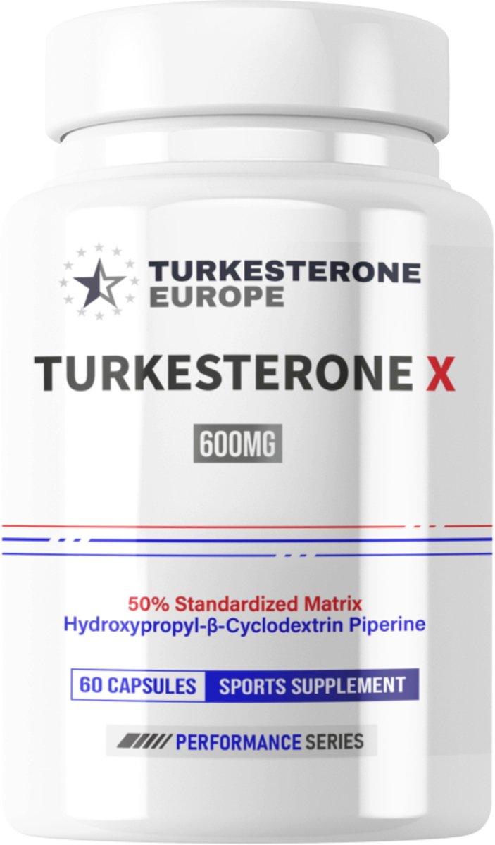 Turkesterone Max 50% met HydroPerine™ - 60 Capsules (600mg) - Turkesterone Europe