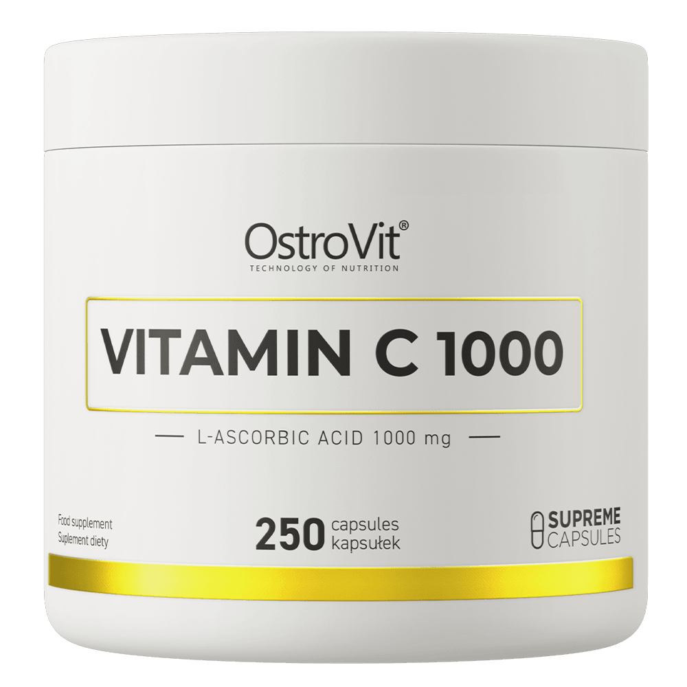 Vitamin C 1000mg - 250 Capsules - OstroVit