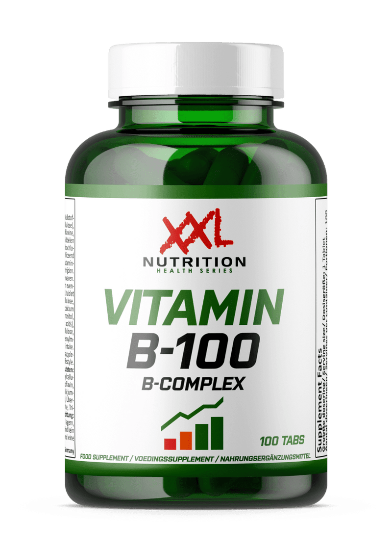 Vitamine B-100 Complex - 100 tabletten - XXL Nutrition