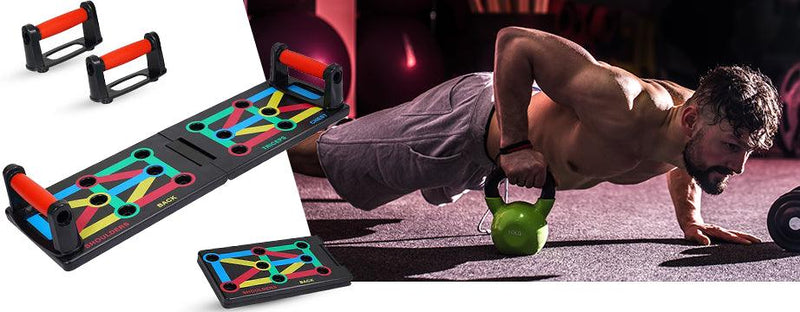 12 in 1 Push up board + Trainingsschema - Be Bulk Nutrition