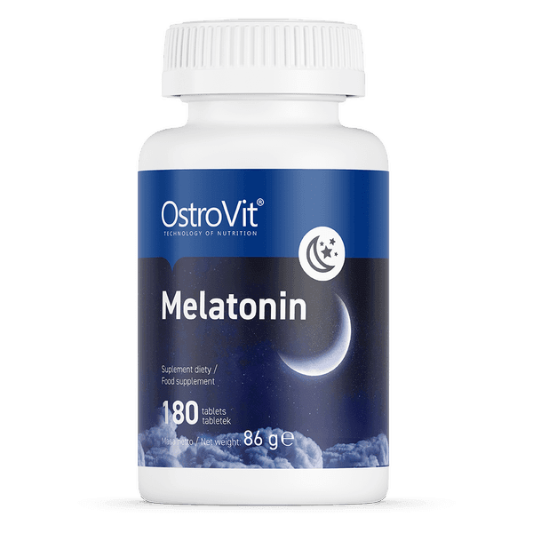 12 x Melatonin 1mg 180 Tablets OstroVit