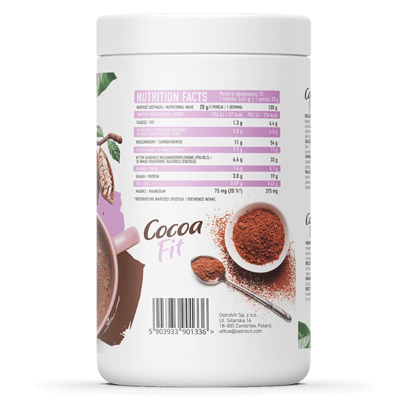 12 x OstroVit Cacao Fit 500 g