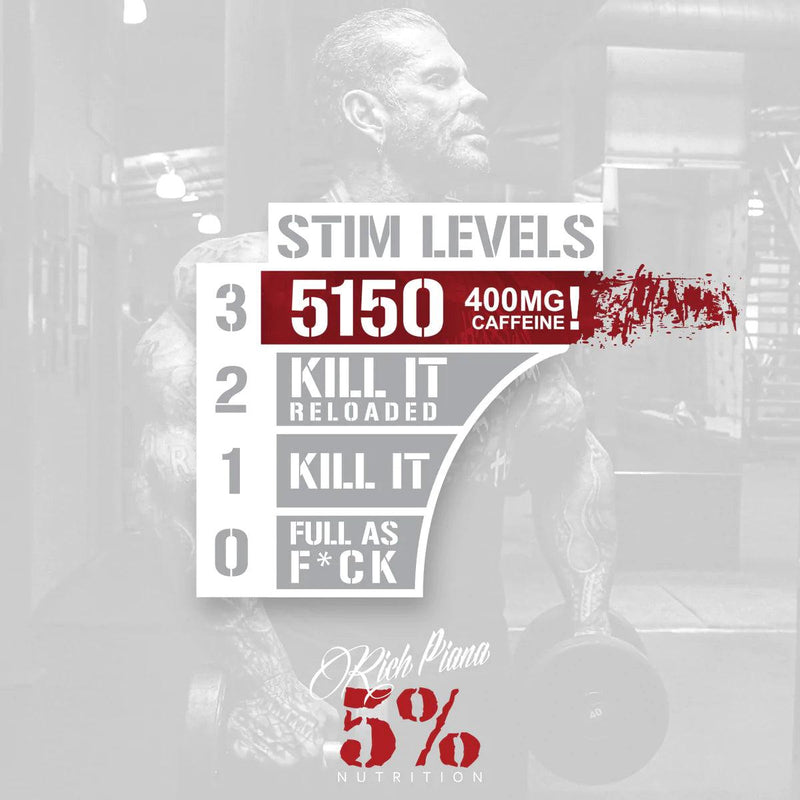 5150 Pre-Workout - 5% Nutrition Rich Piana