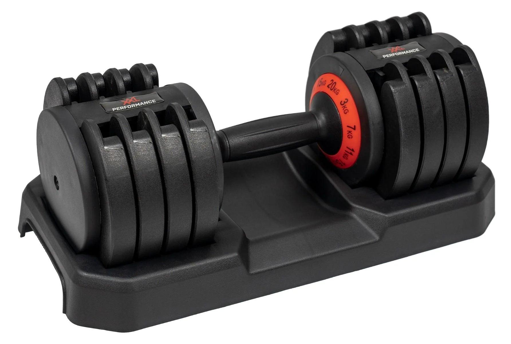 Adjustable Dumbbell - 20 kg - XXL Nutrition