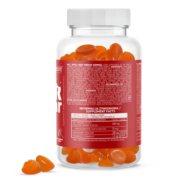 Appelciderazijn - 60 Gummies - Ostrovit