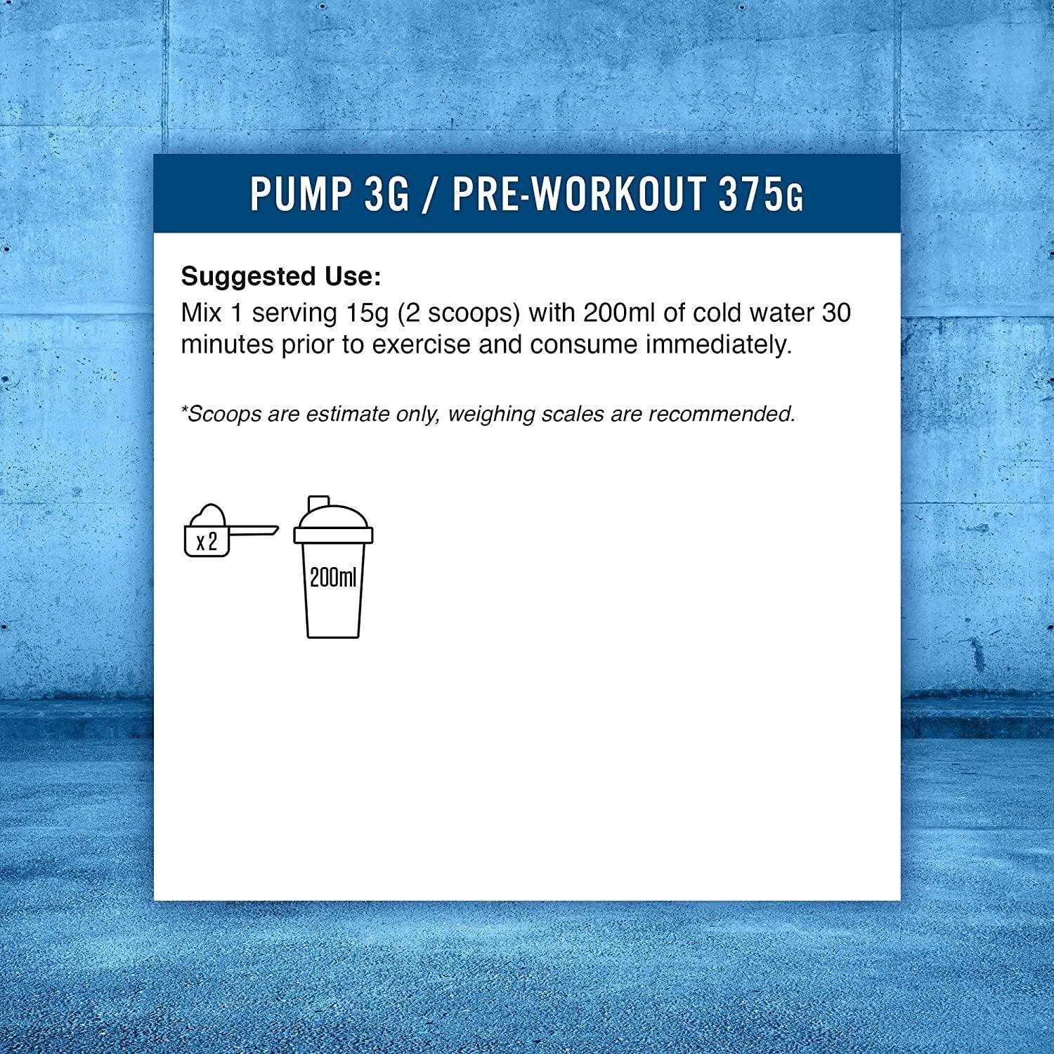 Applied Pump-3G 375g Applied Nutrition