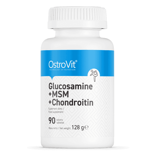 Glucosamine + MSM + Chondroitin - 90 Tablets - OstroVit