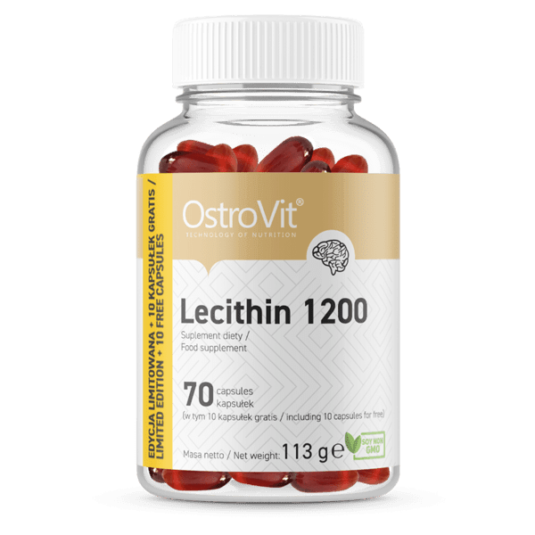 Lecithin 1200mg - 70 Capsules - OstroVit