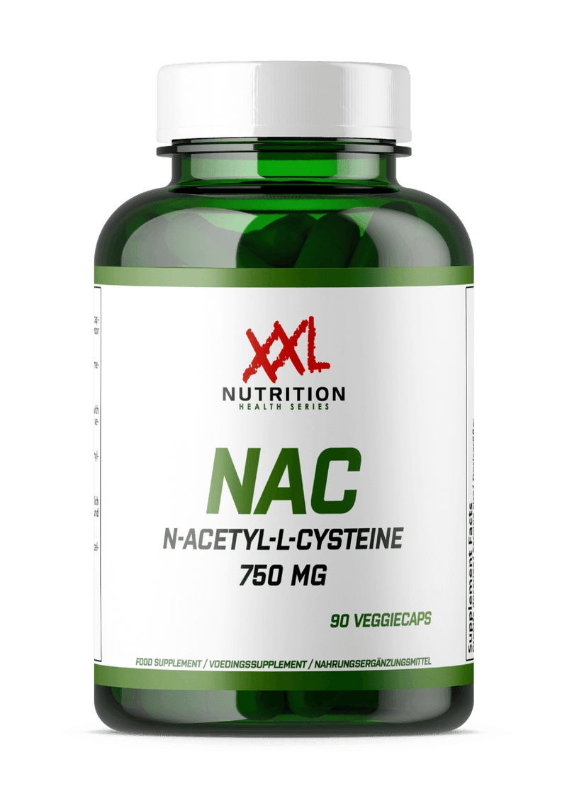 NAC (N-Acetyl L-Cysteine) 750mg - XXL Nutrition
