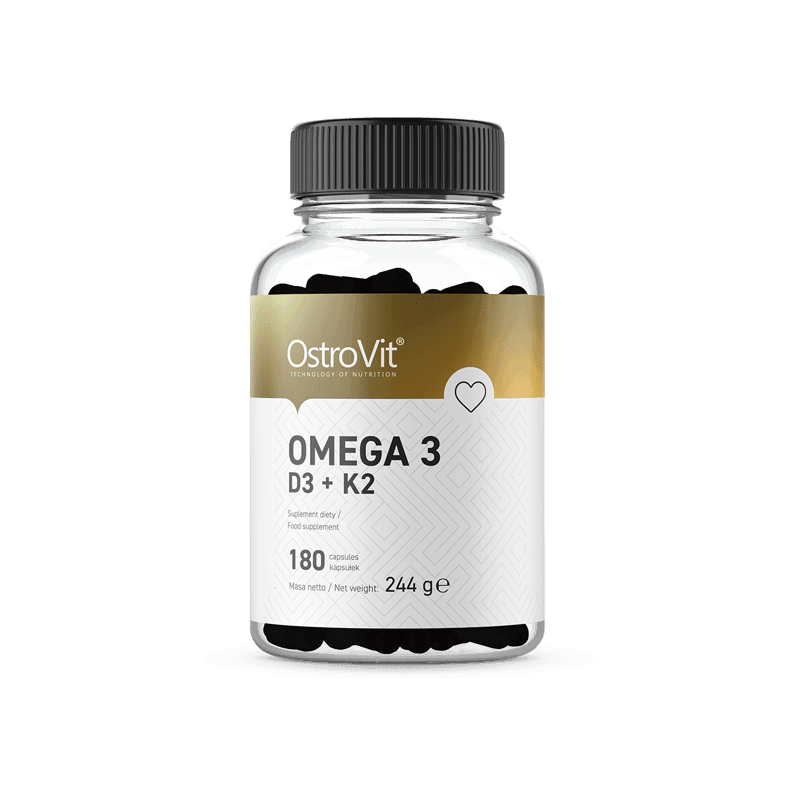 Omega 3 D3+K2 90 Softgels OstroVit