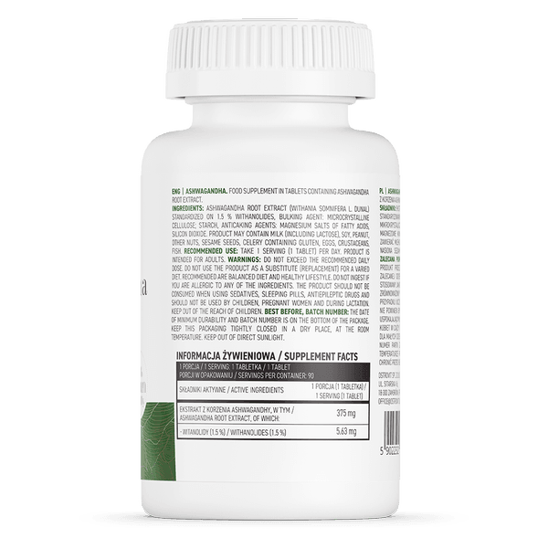 OstroVit Ashwagandha 90 tabletten