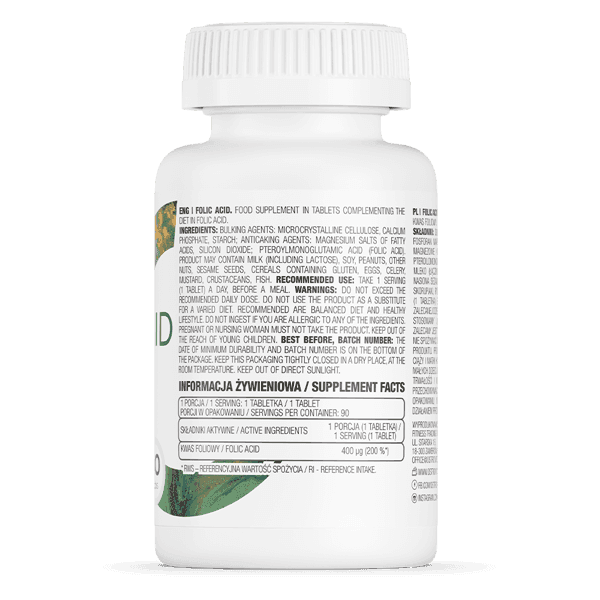 OstroVit foliumzuur 90 tabletten