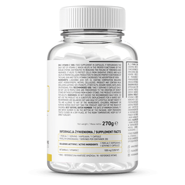 OstroVit Vitamine C 1000 mg 250 capsules