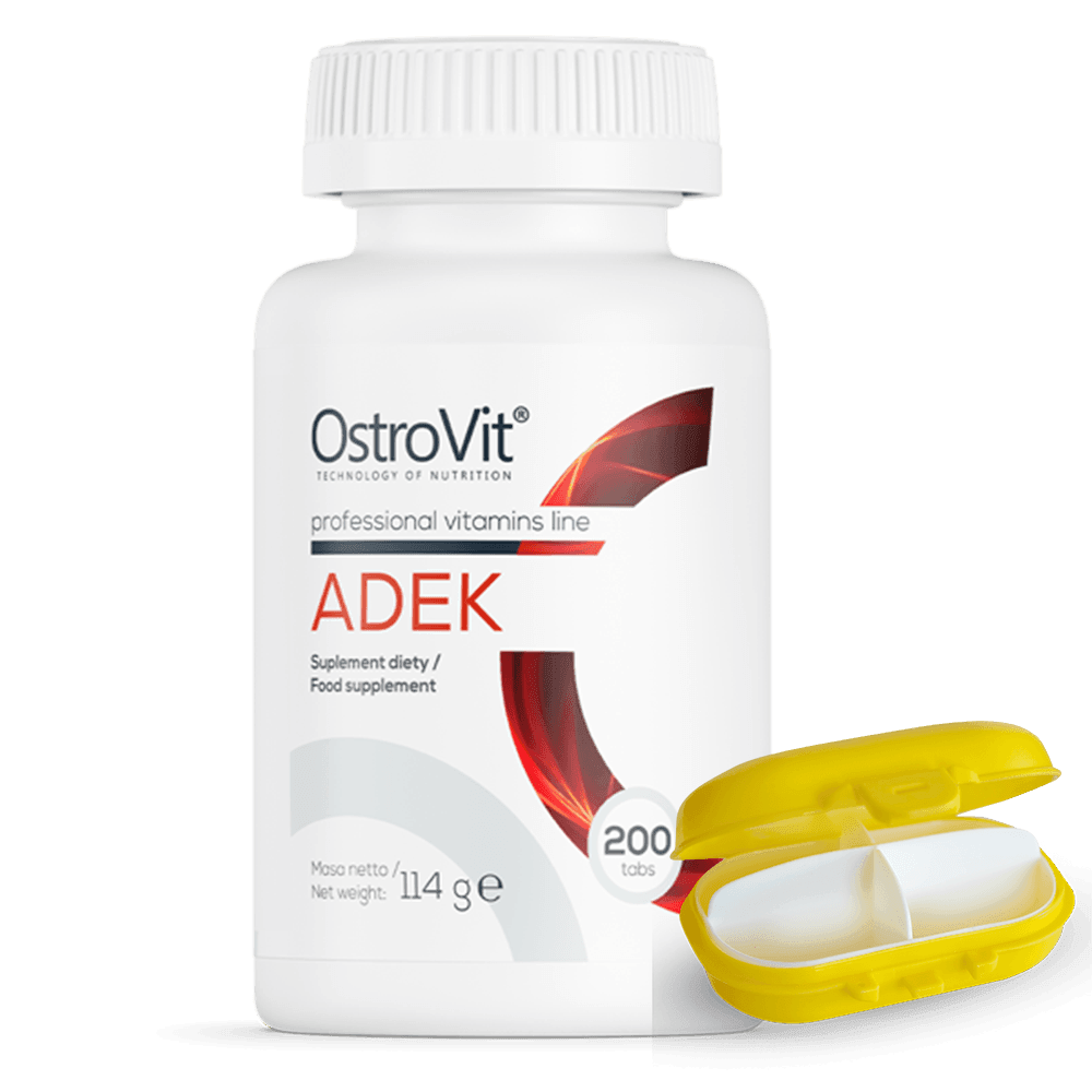 Vitamin ADEK - 200 Tablets - OstroVit