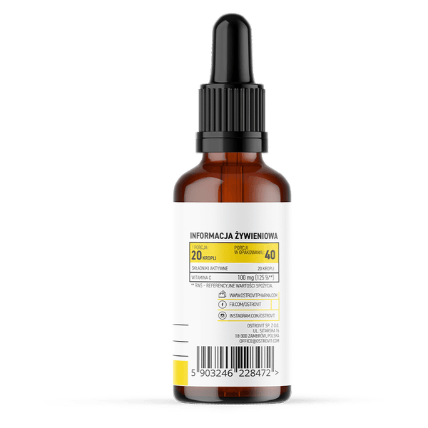 Vitamin C Pharma - Druppels - Pharma - 30ml OstroVit