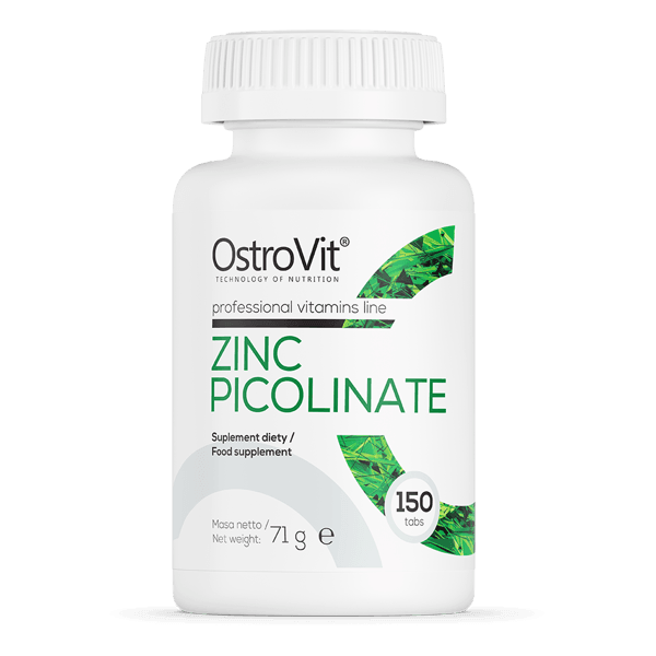 Zinc Picolinate - 150 Tablets - OstroVit